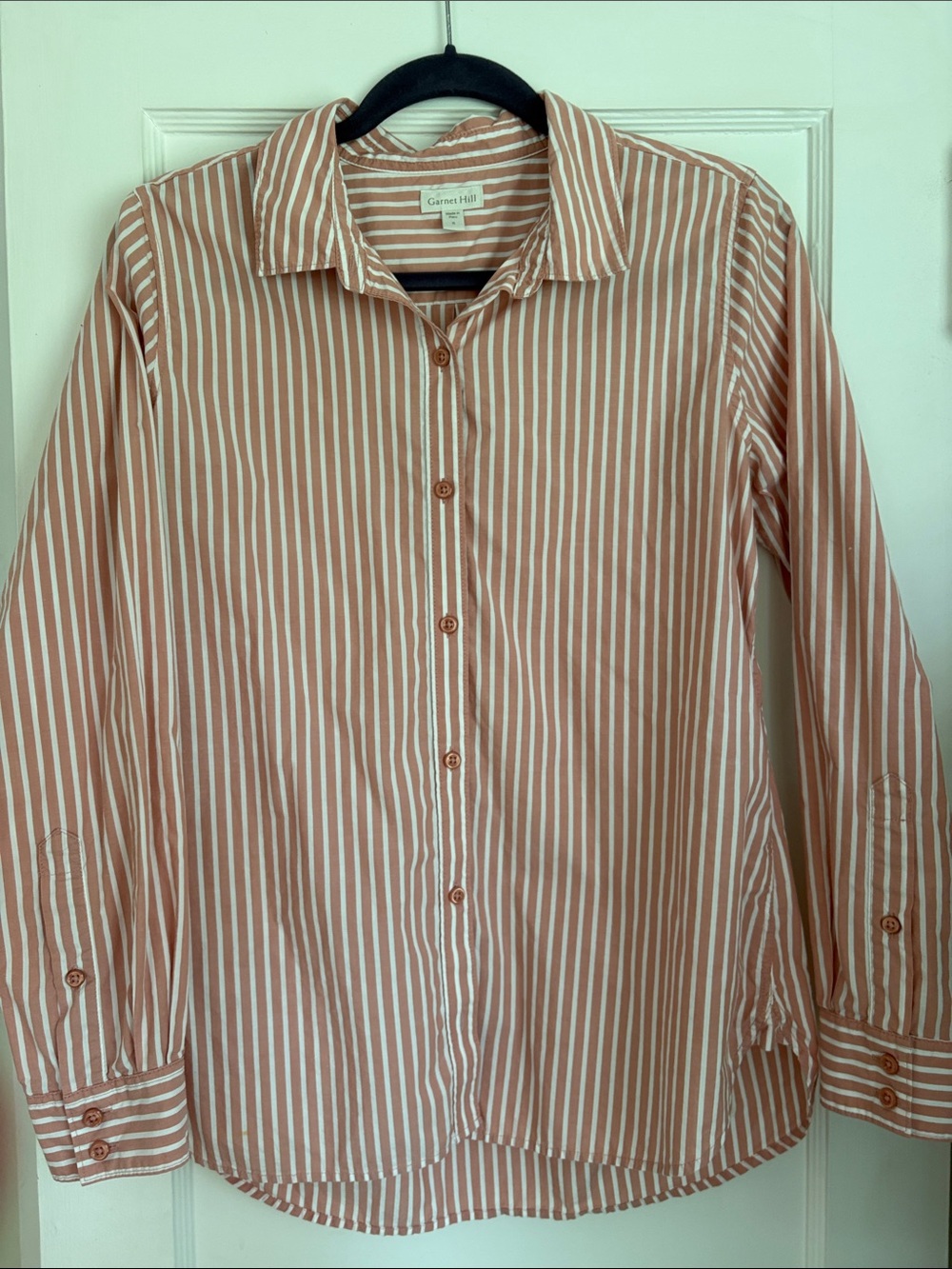 Garnet Hill cotton blouse, Size 6.